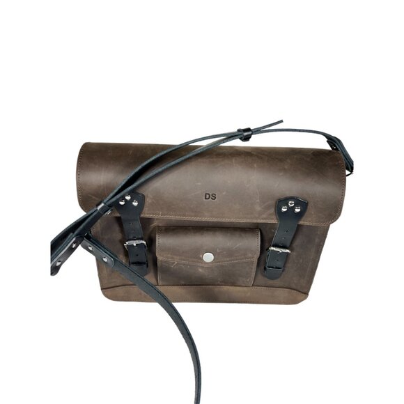 Hidemont Leather Satchel Bag - Picture 2 of 10